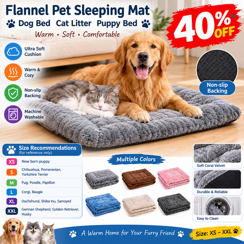 Dog bed soft - dog, pet