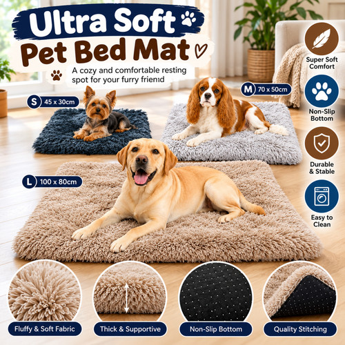 Dog bed soft - dog, large