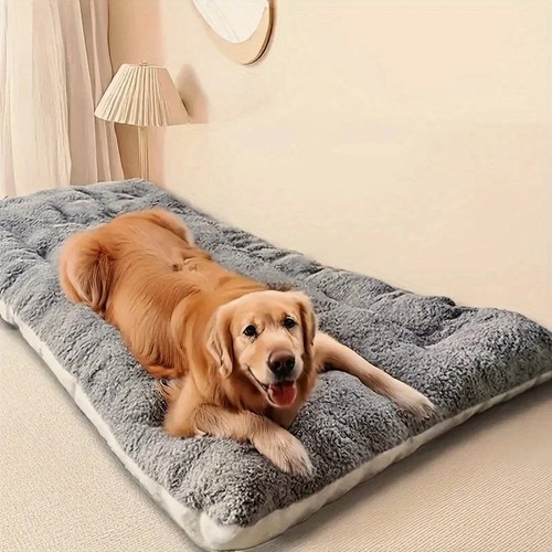 Large plush dog bed thick - bed, soft